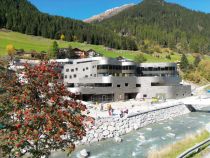 Die Silvretta Therme im Oktober 2022. • © Silvrettaseilbahn AG